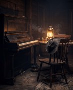 Lantern-lit corner